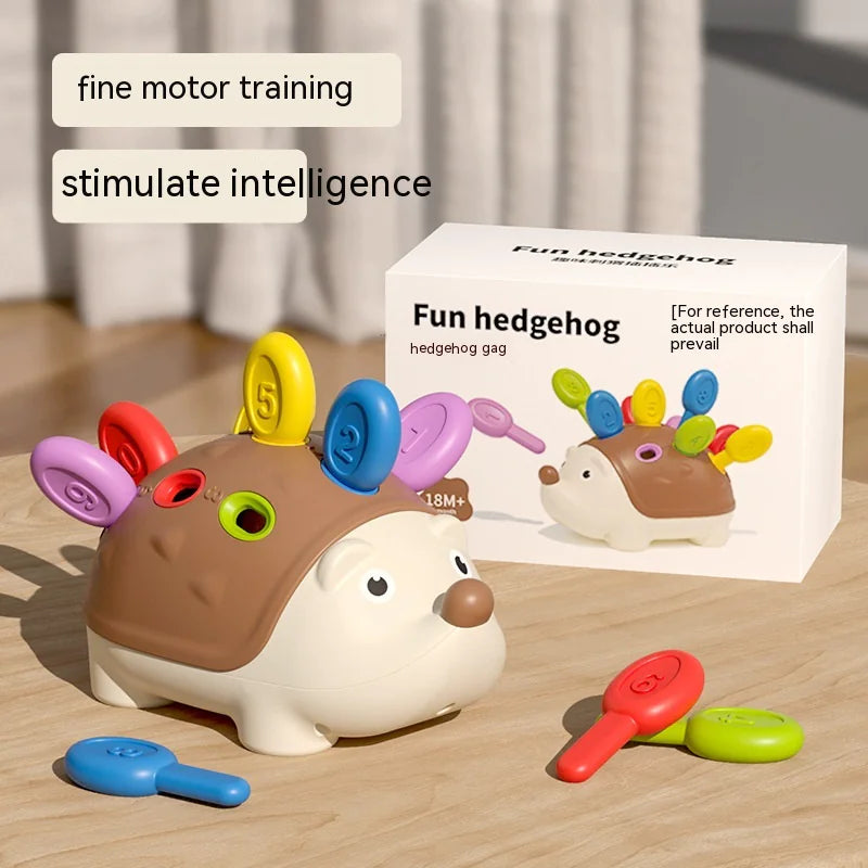 Fine Motor Training Toys Early Childhood Education Hand-eye Coordination Splicing Little Hedgehog